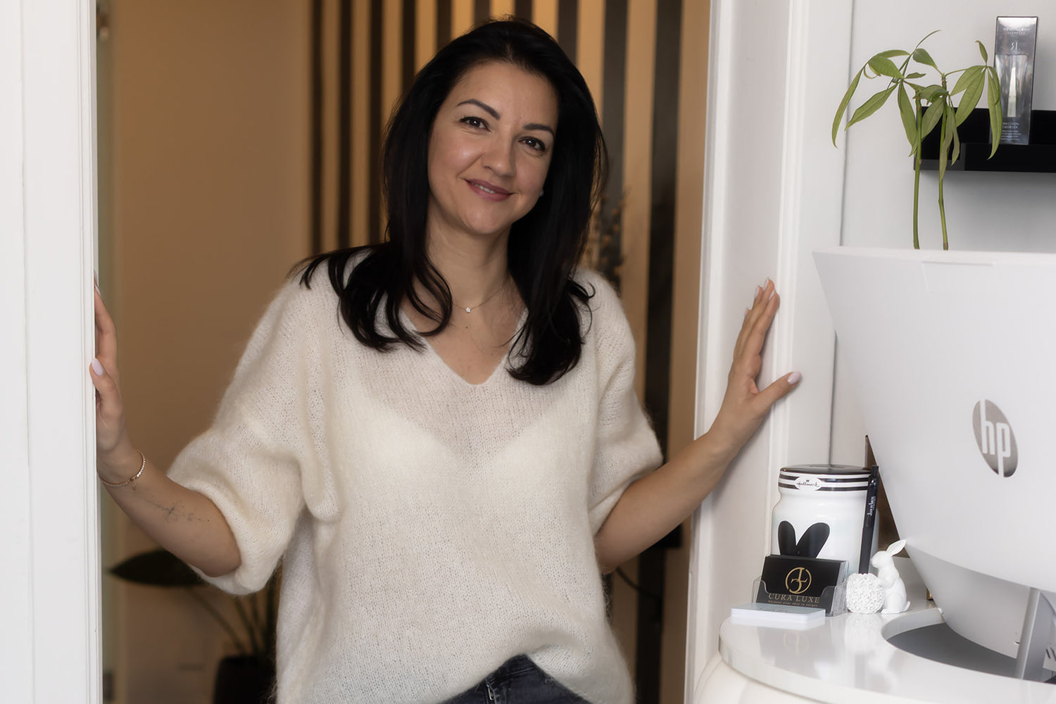 Albana Cukeli bij Curaluxe Huizingen
